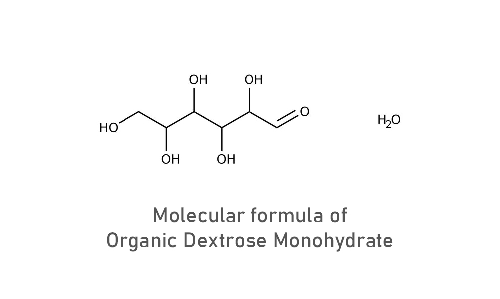 Organic Dextrose Monohydrate molecular formula