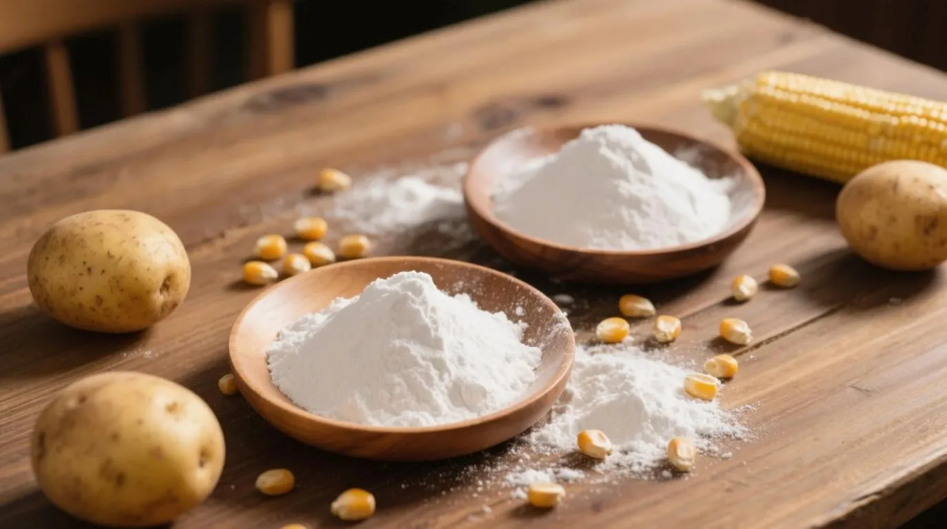 Organic Potato Starch vs. Cornstarch: Which Is the Healthier Thickener? 1 organic corn starch vs organic potato starch