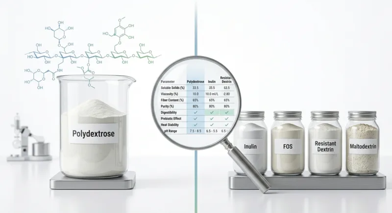 Polydextrose vs Other Dietary Fibers Compared 1 Polydextrose vs Other Dietary Fibers A Comprehensive Comparison for Formulators and Buyers