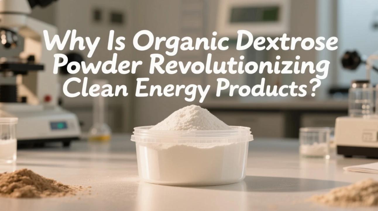 Why Is Organic Dextrose Powder Revolutionizing Clean Energy Products