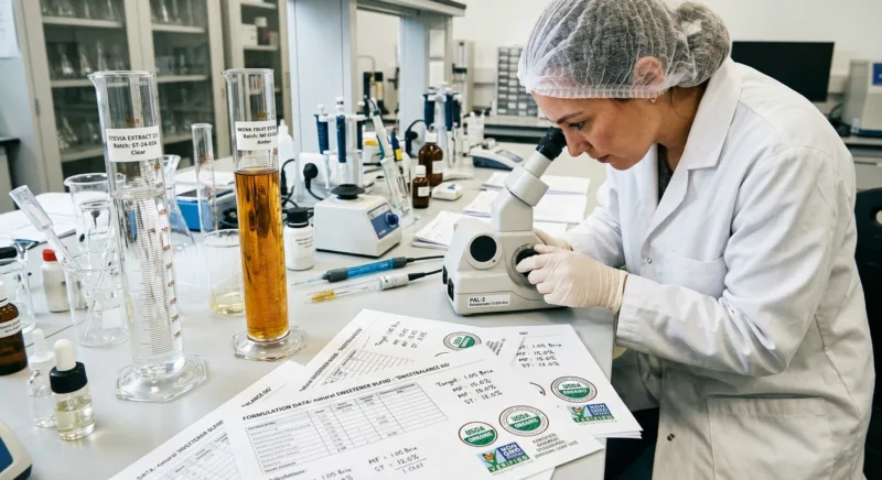 Stevia and Monk Fruit Extract in Food and Beverage Formulation 1 Stevia and Monk Fruit Extract in Food and Beverage Formulation