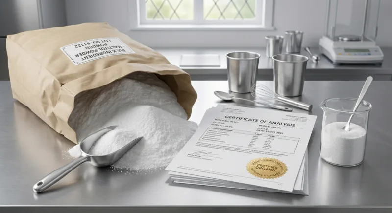 How to Source Organic Maltitol: Grades, Certifications and Quality Benchmarks 2 How to Source Organic Maltitol Grades, Certifications and Quality Benchmarks