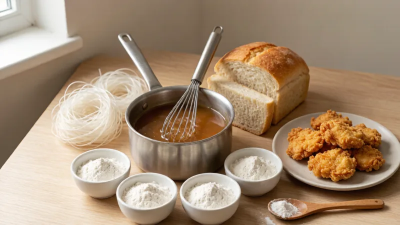 Organic Starches: Cooking, Baking and Everyday Uses 1 Organic Starches: Consumer Uses in Cooking, Baking and Everyday Foods